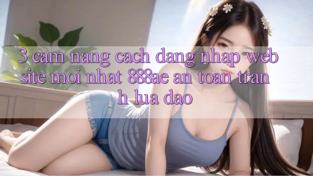 3. Cẩm nang Cách Đăng nhập Website Mới nhất 888ae An Toàn, Tránh Lừa Đảo 3. Cẩm nang Cách Đăng nhập Website Mới nhất 888ae An Toàn, Tránh Lừa Đảo
