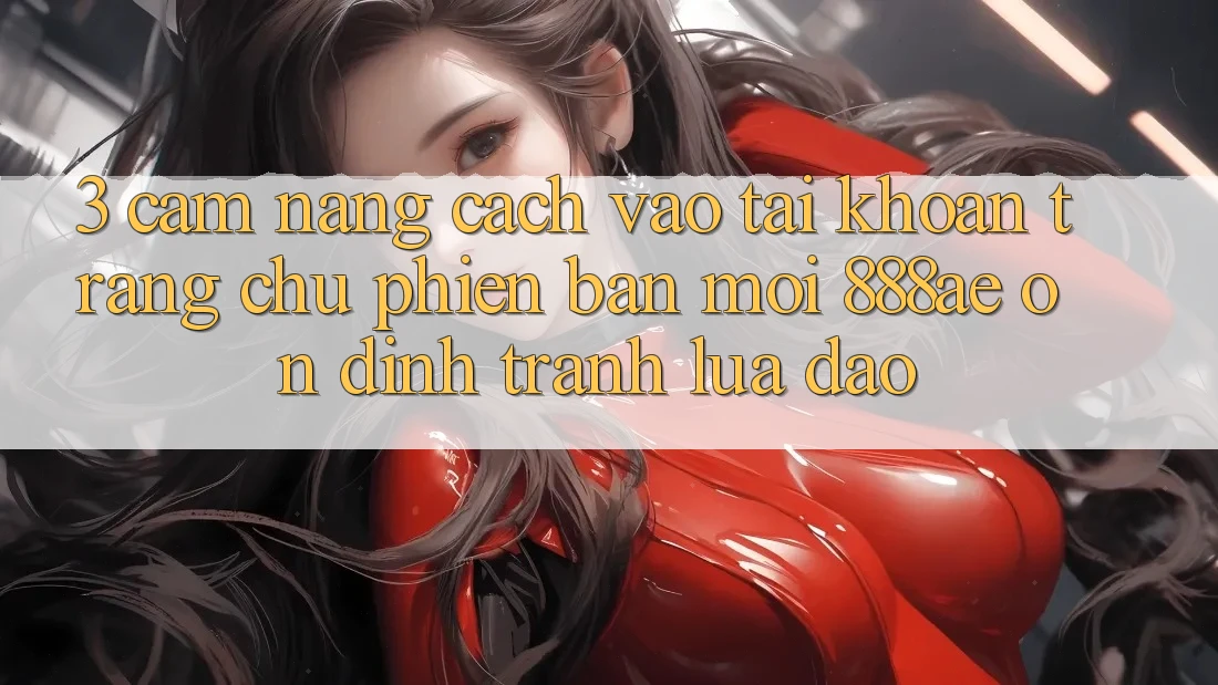 3. Cẩm nang Cách Vào tài khoản Trang chủ Phiên bản mới 888ae Ổn định, Tránh Lừa Đảo 3. Cẩm nang Cách Vào tài khoản Trang chủ Phiên bản mới 888ae Ổn định, Tránh Lừa Đảo