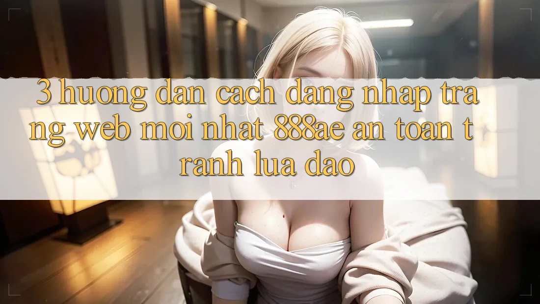 3. Hướng Dẫn Cách Đăng Nhập Trang web Mới nhất 888ae An Toàn, Tránh Lừa Đảo
