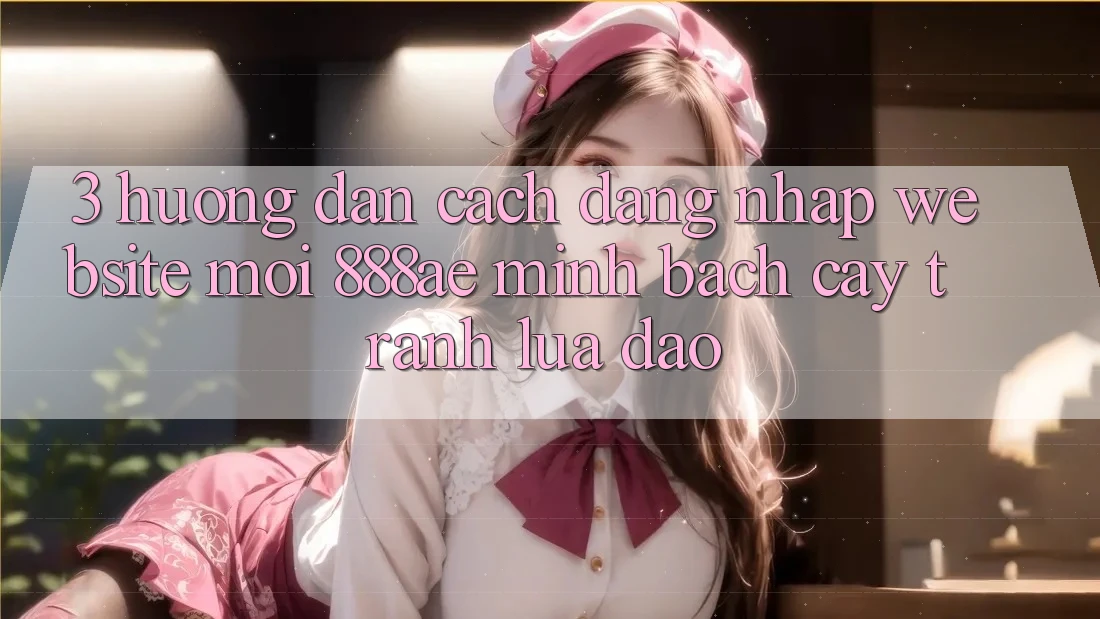 3. Hướng Dẫn Cách Đăng Nhập Website Mới 888ae Minh bạch cậy, Tránh Lừa Đảo