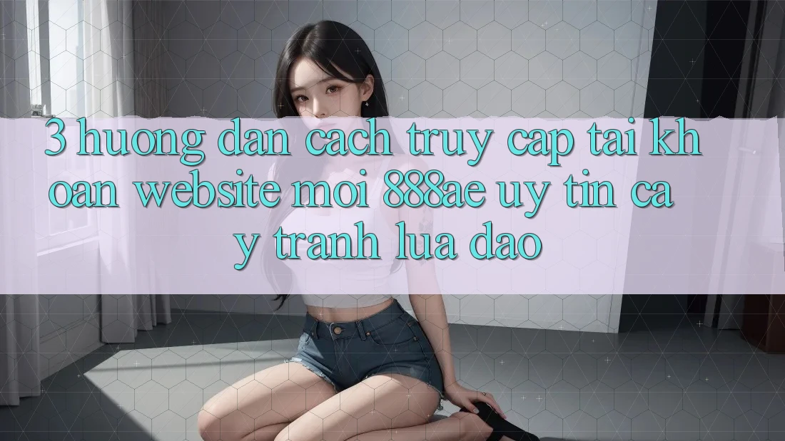 3. Hướng Dẫn Cách Truy cập tài khoản Website Mới 888ae Uy tín cậy, Tránh Lừa Đảo 3. Hướng Dẫn Cách Truy cập tài khoản Website Mới 888ae Uy tín cậy, Tránh Lừa Đảo