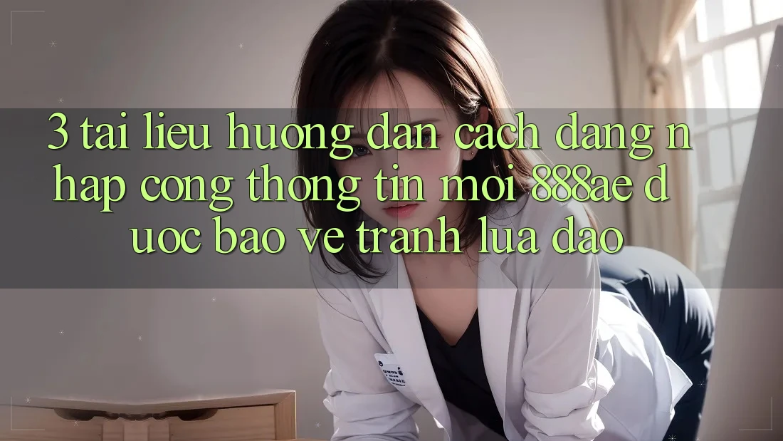 3. Tài liệu hướng dẫn Cách Đăng Nhập Cổng thông tin Mới 888ae Được bảo vệ, Tránh Lừa Đảo 3. Tài liệu hướng dẫn Cách Đăng Nhập Cổng thông tin Mới 888ae Được bảo vệ, Tránh Lừa Đảo