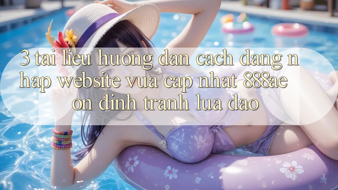 3. Tài liệu hướng dẫn Cách Đăng Nhập Website Vừa cập nhật 888ae Ổn định, Tránh Lừa Đảo 3. Tài liệu hướng dẫn Cách Đăng Nhập Website Vừa cập nhật 888ae Ổn định, Tránh Lừa Đảo
