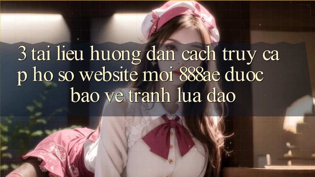 3. Tài liệu hướng dẫn Cách Truy cập hồ sơ Website Mới 888ae Được bảo vệ, Tránh Lừa Đảo 3. Tài liệu hướng dẫn Cách Truy cập hồ sơ Website Mới 888ae Được bảo vệ, Tránh Lừa Đảo