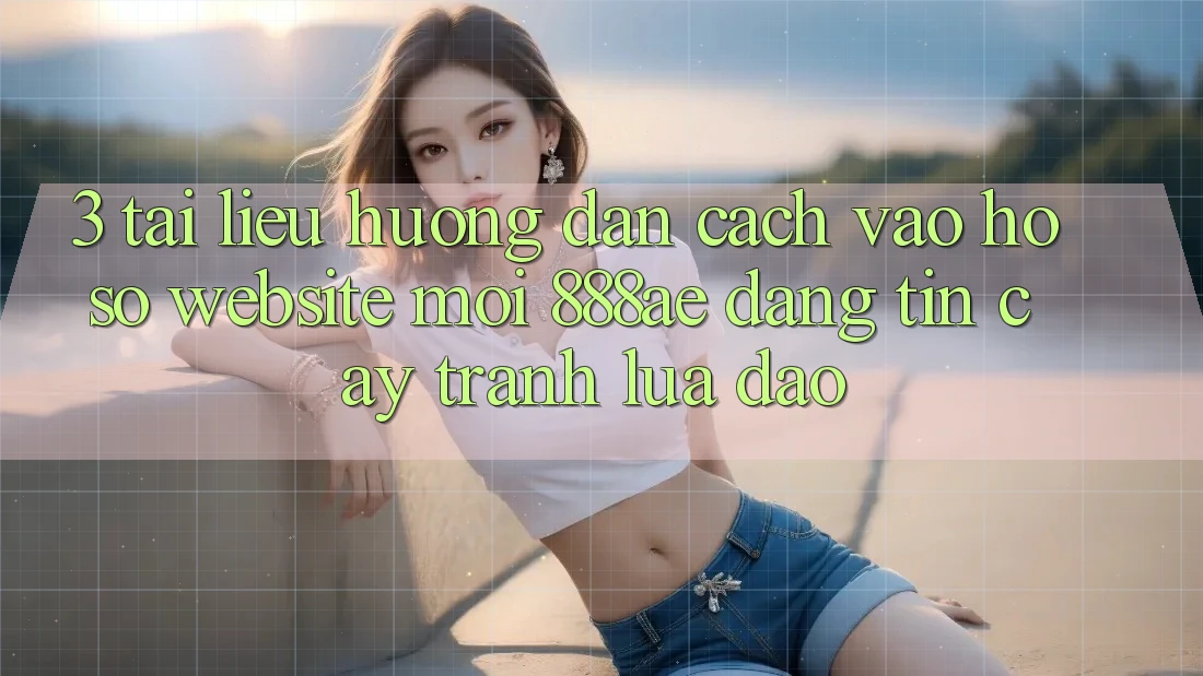 3. Tài liệu hướng dẫn Cách Vào hồ sơ Website Mới 888ae Đáng tin cậy, Tránh Lừa Đảo 3. Tài liệu hướng dẫn Cách Vào hồ sơ Website Mới 888ae Đáng tin cậy, Tránh Lừa Đảo