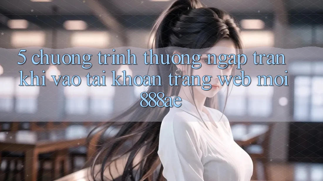 5. Chương trình thưởng Ngập Tràn Khi Vào tài khoản Trang web Mới 888ae 5. Chương trình thưởng Ngập Tràn Khi Vào tài khoản Trang web Mới 888ae
