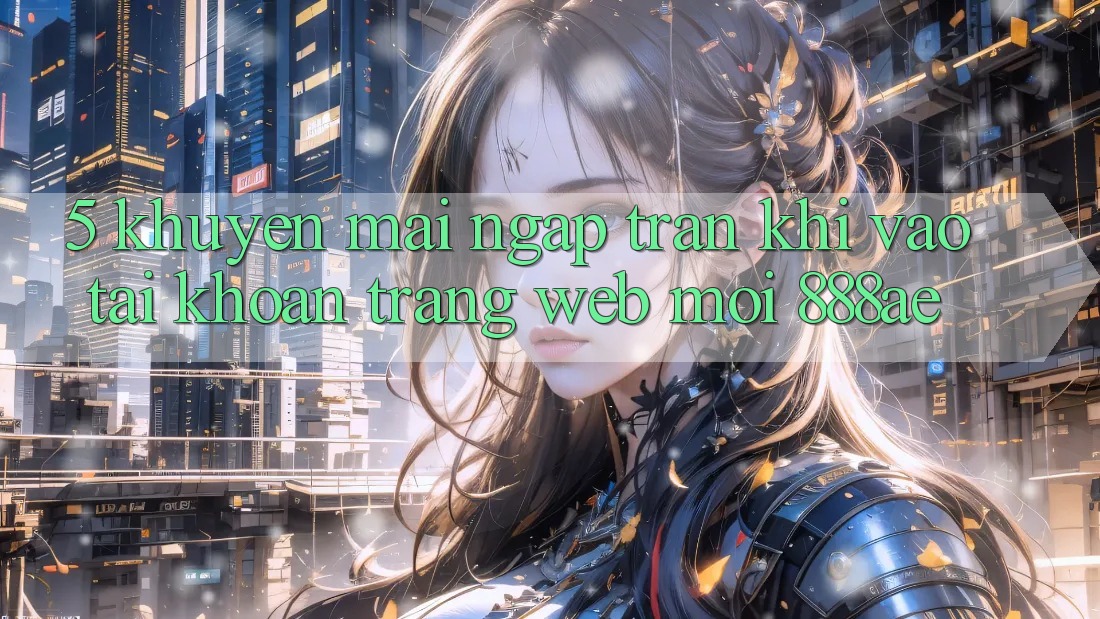 5. Khuyến mãi Ngập Tràn Khi Vào tài khoản Trang web Mới 888ae 5. Khuyến mãi Ngập Tràn Khi Vào tài khoản Trang web Mới 888ae