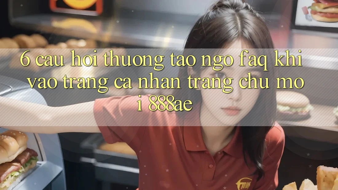 6. Câu Hỏi Thường Tao ngộ (FAQ) Khi Vào trang cá nhân Trang chủ Mới 888ae 6. Câu Hỏi Thường Tao ngộ (FAQ) Khi Vào trang cá nhân Trang chủ Mới 888ae