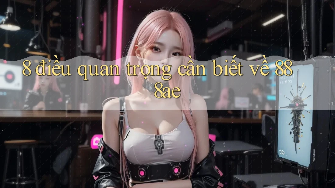 8 điều quan trọng cần biết về 888ae