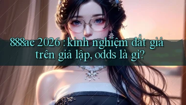 888ae 2026 kinh nghiệm đắt giá trên giả lập, odds là gì
