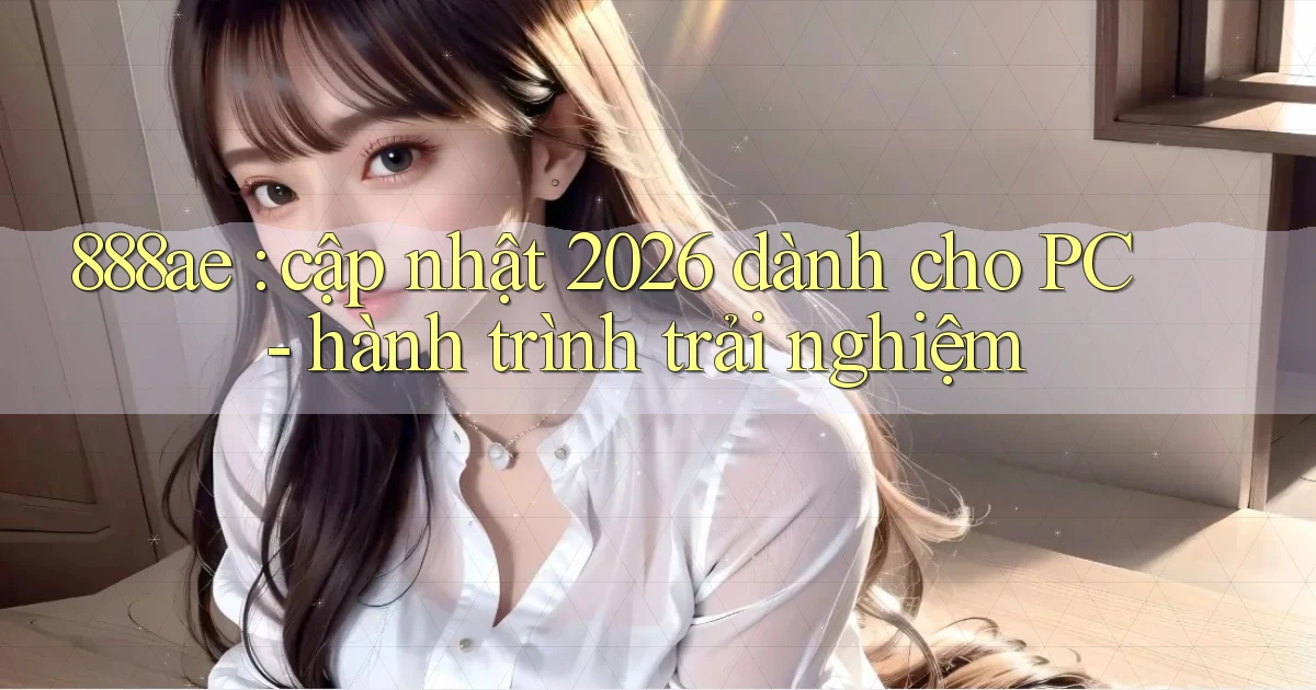 888ae cập nhật 2026 dành cho PC   hành trình trải nghiệm