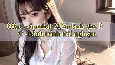 888ae cập nhật 2026 dành cho PC   hành trình trải nghiệm