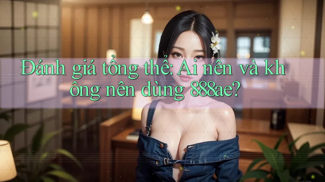 Đánh giá tổng thể: Ai nên và không nên dùng 888ae? Đánh giá tổng thể: Ai nên và không nên dùng 888ae?