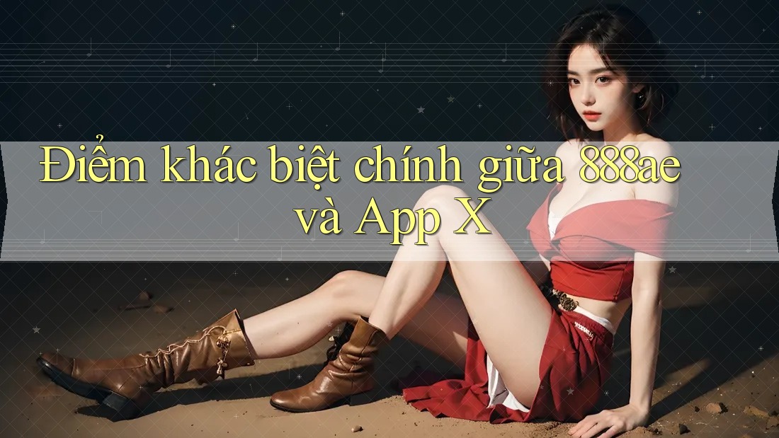 Điểm khác biệt chính giữa 888ae và App X Điểm khác biệt chính giữa 888ae và App X