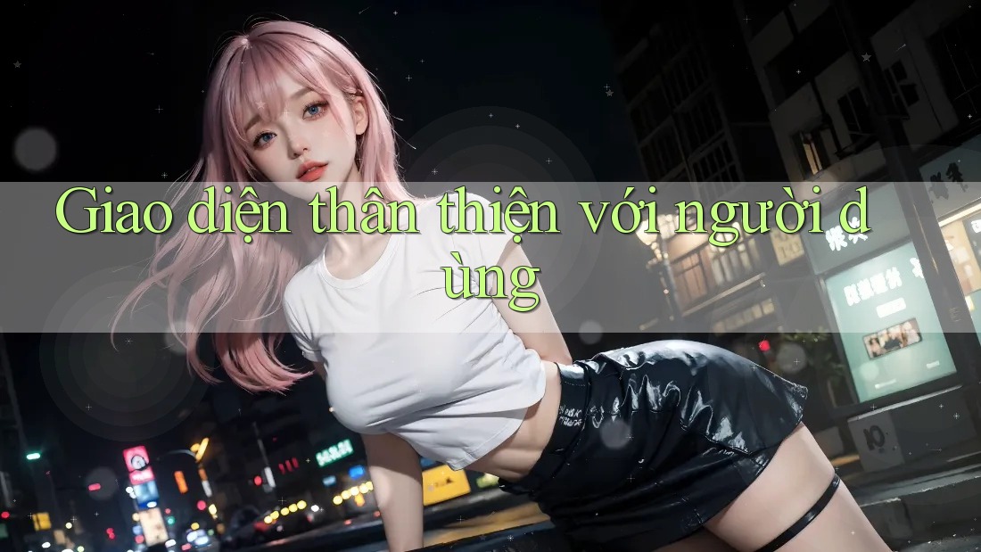 Giao diện thân thiện với người dùng Giao diện thân thiện với người dùng