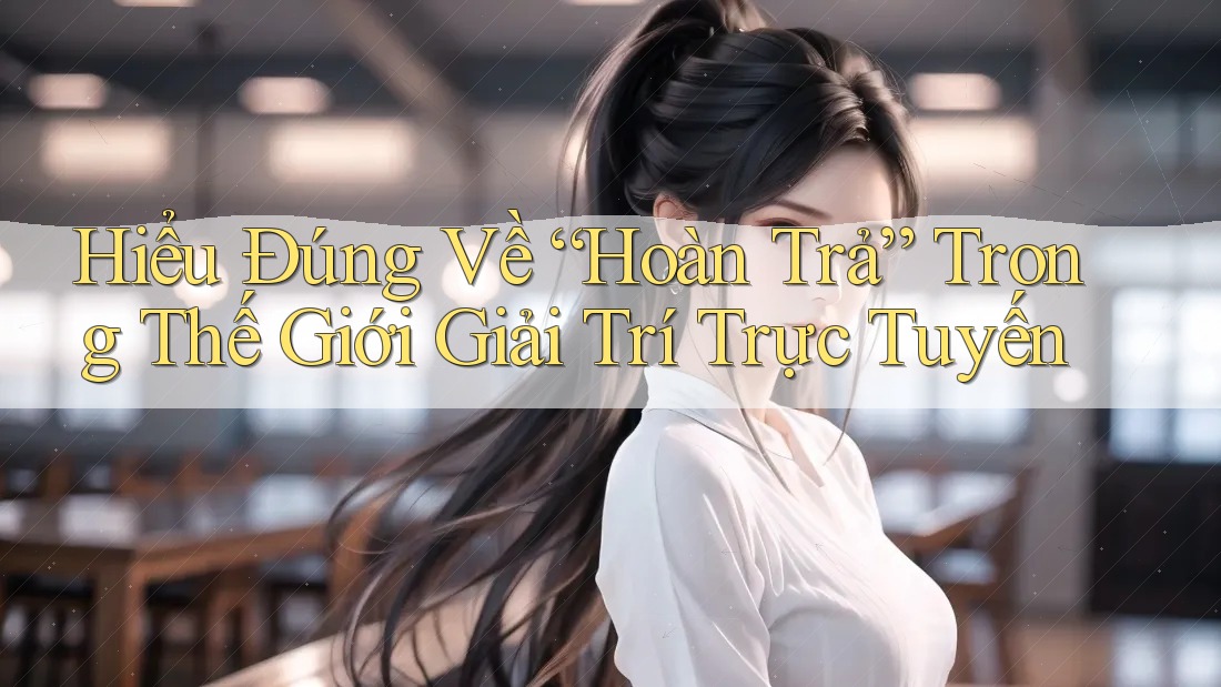 Hiểu Đúng Về “Hoàn Trả” Trong Thế Giới Giải Trí Trực Tuyến
