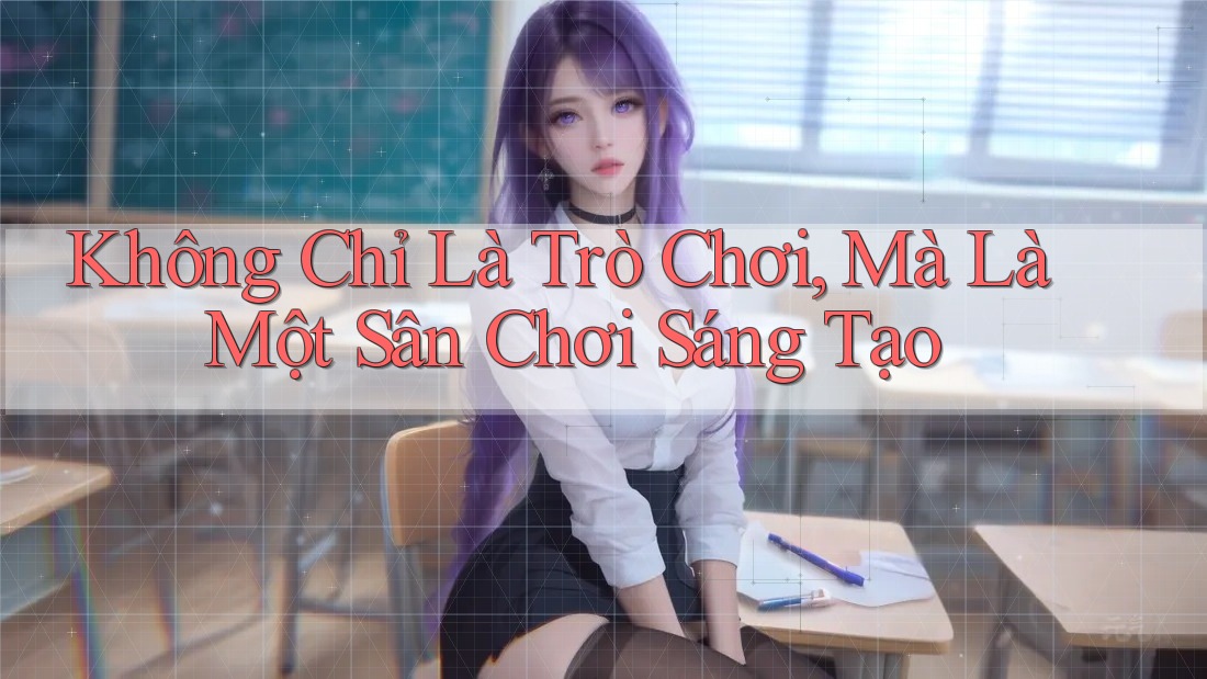 Không Chỉ Là Trò Chơi, Mà Là Một Sân Chơi Sáng Tạo Không Chỉ Là Trò Chơi, Mà Là Một Sân Chơi Sáng Tạo