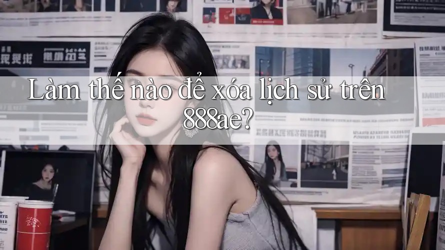 Làm thế nào để xóa lịch sử trên 888ae? Làm thế nào để xóa lịch sử trên 888ae?