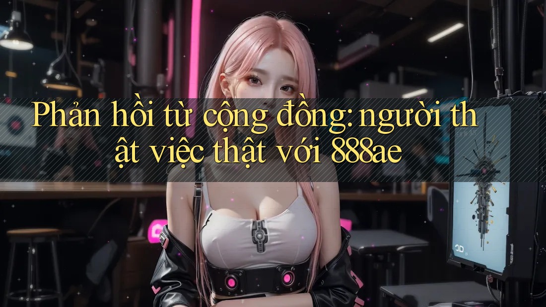 Phản hồi từ cộng đồng: người thật việc thật với 888ae
