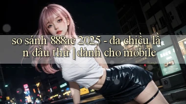 so sánh 888ae 2025   đa chiều lần đầu thử dành cho mobile