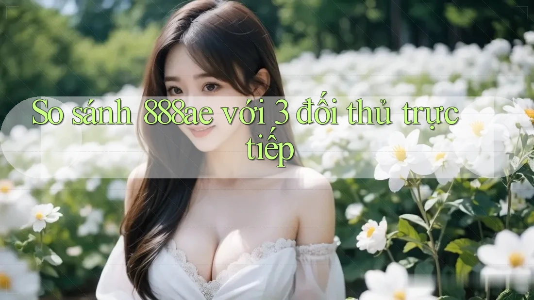 So sánh 888ae với 3 đối thủ trực tiếp So sánh 888ae với 3 đối thủ trực tiếp