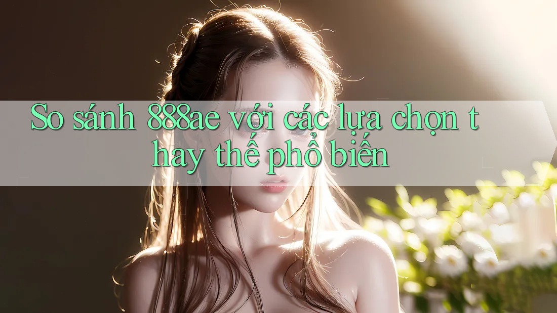 So sánh 888ae với các lựa chọn thay thế phổ biến So sánh 888ae với các lựa chọn thay thế phổ biến