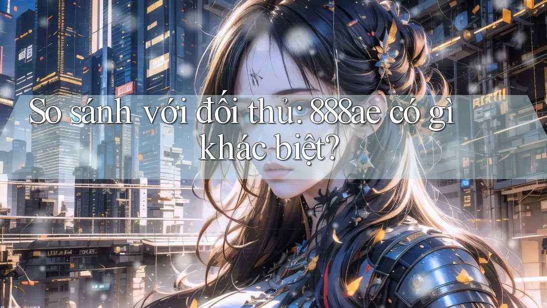 So sánh với đối thủ: 888ae có gì khác biệt?