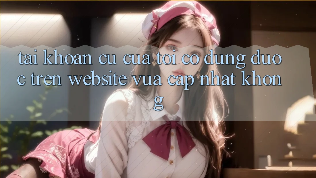 Tài khoản cũ của tôi có dùng được trên website vừa cập nhật không? Tài khoản cũ của tôi có dùng được trên website vừa cập nhật không?