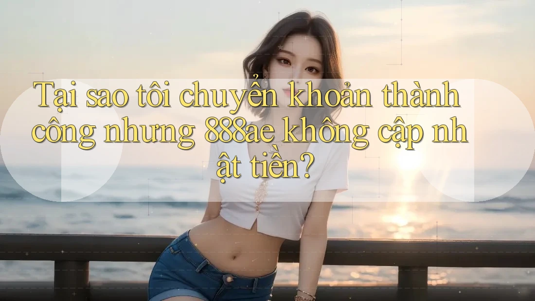 Tại sao tôi chuyển khoản thành công nhưng 888ae không cập nhật tiền? Tại sao tôi chuyển khoản thành công nhưng 888ae không cập nhật tiền?