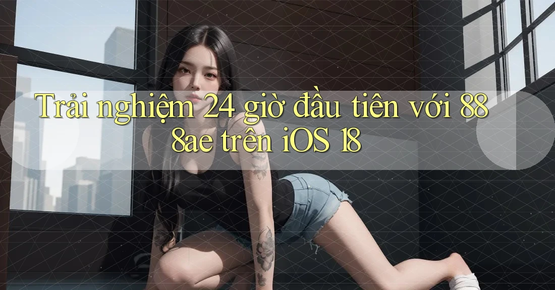 Trải nghiệm 24 giờ đầu tiên với 888ae trên iOS 18 Trải nghiệm 24 giờ đầu tiên với 888ae trên iOS 18