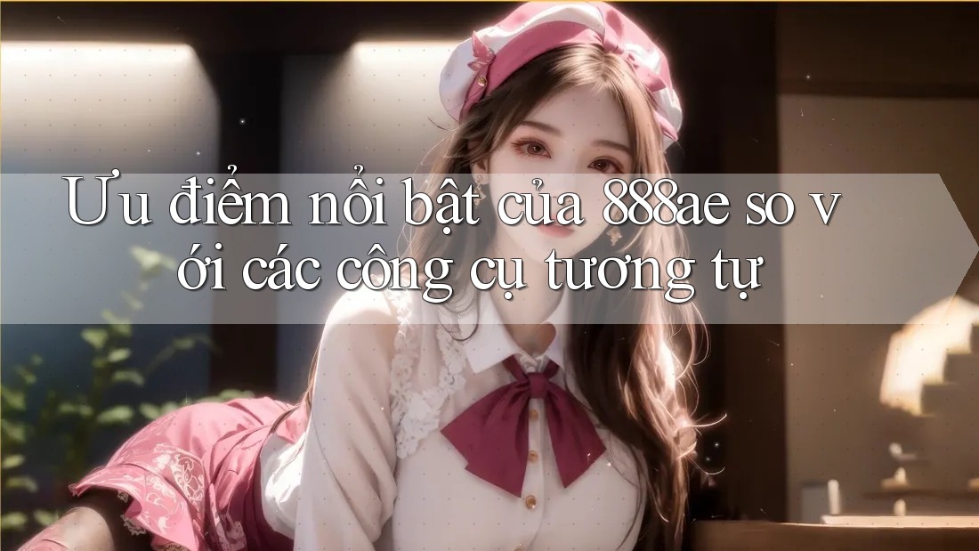 Ưu điểm nổi bật của 888ae so với các công cụ tương tự Ưu điểm nổi bật của 888ae so với các công cụ tương tự